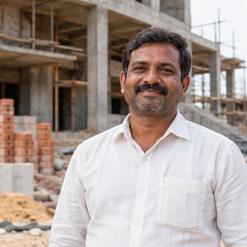 Customer portrait representing Nagaraj